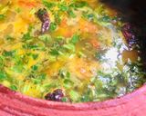 A picture of step 2 of Ginger lime rasam.