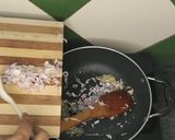A picture of step 2 of Beetroot veggie burger.