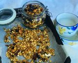 A picture of step 2 of Homemade Granola.