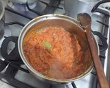 Foto del paso 5 de la receta: Tallarines rojos con tallarines canuto