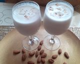 A picture of step 5 of Moroccan Almond Milkshake.