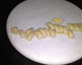 A picture of step 3 of Jaggery shakarpara.