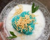 Foto langkah ke 6 dari resep Ketan Susu Biru Keju.