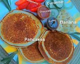 A picture of step 6 of Fluffy vanilla healthy pancakes.