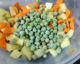 A picture of step 6 of Malabar Mixed Vegetable Kurma.
