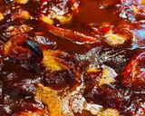 A picture of step 9 of Bbq Roasted Smoked Sausage with Chicken 🐔.