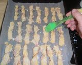 Φωτογραφία βήματος 10 της συνταγής Στριφτά κρουασίνια σφολιάτας με μπέικον και parmigiano. Το εύκολο snack στο εξοχικό σας