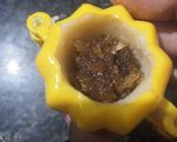 A picture of step 3 of Stuffed gulkand and coconut jaggery rava modak.