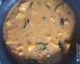 A picture of step 6 of Pumpkin Sambar.