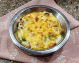 Foto del paso 8 de la receta: 👵🏻Repollitos de Bruselas con panceta, salsa blanca y queso, al horno 👵🏻Receta de la abuela Coca❤