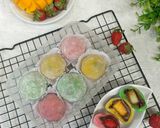 Foto langkah ke 6 dari resep Mochi coklat buah.