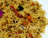 A picture of step 3 of Seviyan Upma.