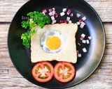 Hình bước làm 3 của món Opla Sandwich 🍳🍞