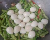 Foto langkah ke 6 dari resep Tumis Buncis telur puyuh.