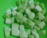 Foto langkah ke 1 dari resep Bubur Bayam Kuah Tahu.