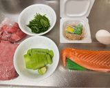 A picture of step 1 of Japanese Colorful Rice Bowl.