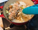 (我的療癒晚餐) 一鍋到底葱油雞飯的食譜步驟11照片