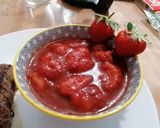 Une image de l'étape 5 de Salsa de fraises épicée.