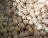 A picture of step 1 of Chole Bhature Tacos.