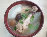 รูปขั้นตอนการทำที่ 2 ของ ไก่ตุ๋นมะนาวดอง