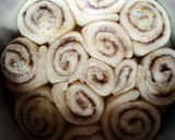 A picture of step 4 of Cinnamon roll.