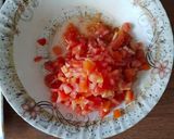 A picture of step 3 of Paneer cheese ghotala.