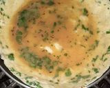A picture of step 3 of Eggs wrapped Pasta Sandwich.