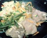Foto del paso 1 de la receta: Cerdo con verduras y arroz
