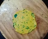 A picture of step 1 of Methi Puri.