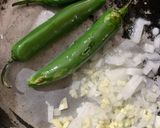 A picture of step 1 of Mexican Red Rice (Arroz Rojo).