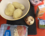 Foto del paso 1 de la receta: Patatas gratinadas con bacon