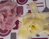 Foto do passo 2 de Cuscuz recheado com presunto e queijo