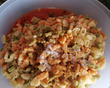 Foto del paso 3 de la receta: Ensalada de dinos con pisto (Thermomix)