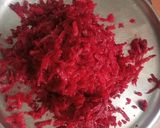A picture of step 1 of Beetroot Burfi.