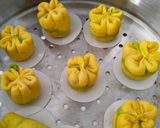 Foto langkah ke 8 dari resep Bakpao Labu Kuning Isi Kacang Hijau.