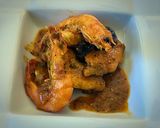 Foto del paso 14 de la receta Alitas de pollo con langostinos y shiitake