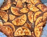 Gambar langkah 4 resipi 👩‍🍳 Kek Batik Rangup.