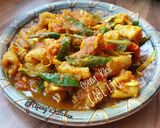 Foto langkah ke 3 dari resep Oseng Kikil Cabe Ijo.