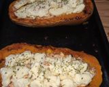 Foto del paso 3 de la receta: Zapallo relleno con verduras, ricota y queso
