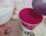 Foto langkah ke 5 dari resep Puding Buah Naga.