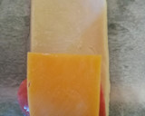 Foto del paso 1 de la receta: Hojaldre de frankfurt y cheddar 🧀
