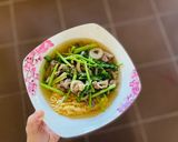 Hình bước làm 5 của món Mì gói nước bò xào