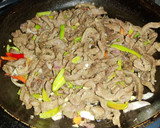 Foto del paso 4 de la receta: Fajitas de carne de res con salsa soya