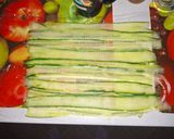 Pas rețetă Sushi de castravete cu cremă de brânză și ton 🥒🥢 4 fotografie