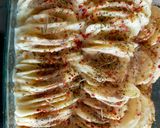 A picture of step 4 of Scalloped Potatoes.