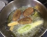 A picture of step 2 of Hara Bara kabab.