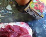 Foto del paso 2 de la receta: Fideos moñito c/salsa de carne 🍝+🐄