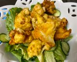 A picture of step 4 of Cauliflower Karaage Salad.