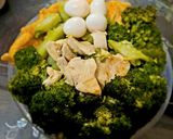 Hình bước làm 3 của món Keto với súp lơ xanh
