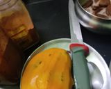 A picture of step 1 of Chia seed mango,saffron,shrikand,coconut(tender)pudding.